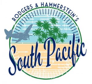Logo for the musical South Pacific